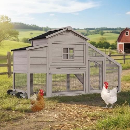 Xxl large wooden chicken - xxl,