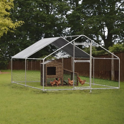 Chicken run cage - chicken, coop