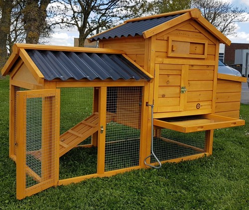 Chicken coop run hen - run,