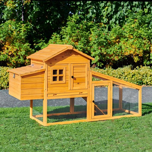 Chicken coop run hen house - chicken,
