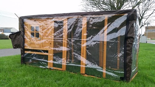 Rain cover chicken hen house - chicken,
