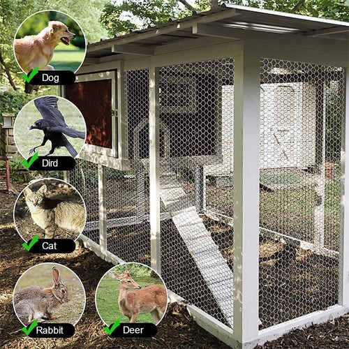 25m wire mesh chicken coop - chicken,